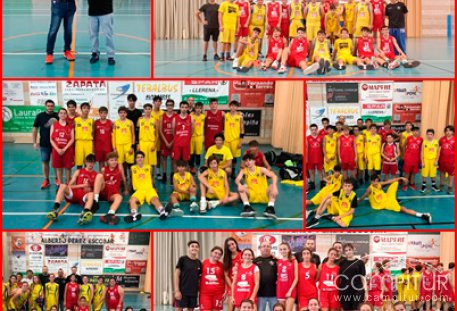 El C.B. Campiña Sur de Llerena presenta sus equipos de la base 