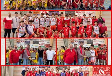 C.B. Campiña Sur de Llerena, convivencia deportiva y presentación de los equipos de la base 